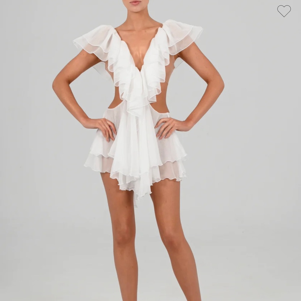 White dress small new